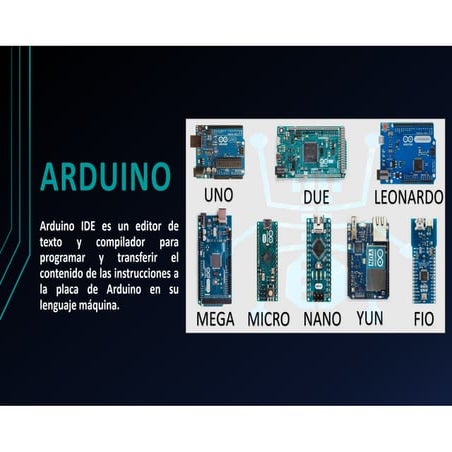 ARDUINO TIPOS VOID LOOP VOID SETUP SINTAXIS VARIABLES | PDF
