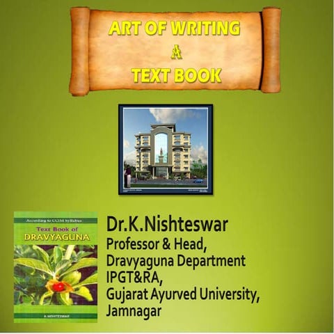 2 art of writing a text book