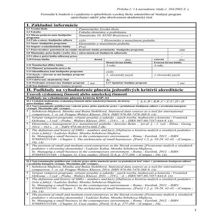 Preparation of materials for accreditation committee | RTF