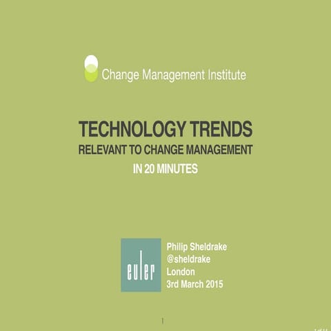 CMI tech trends March 2015