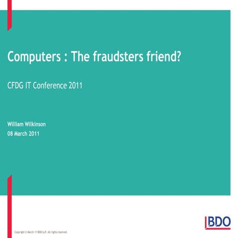 2A Computers: The fraudsters friend?