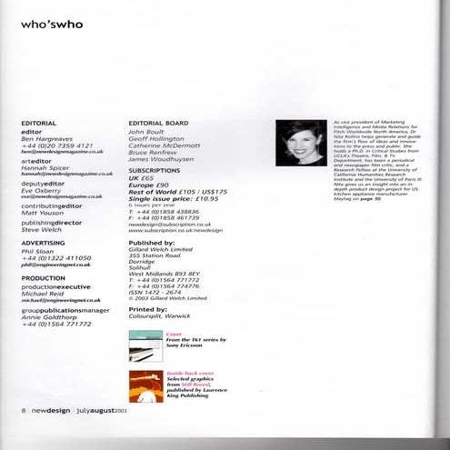 Countertop Culture_New Design_Jul Aug 2003_Nita Rollins