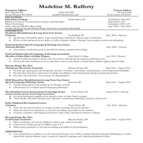 Official Resume | PDF