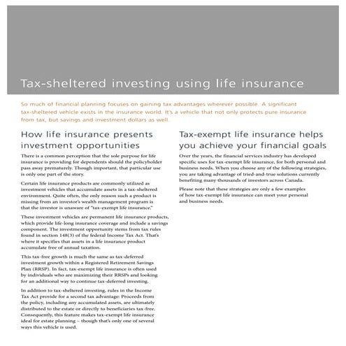 Understanding Indexed Life Insurance | PDF