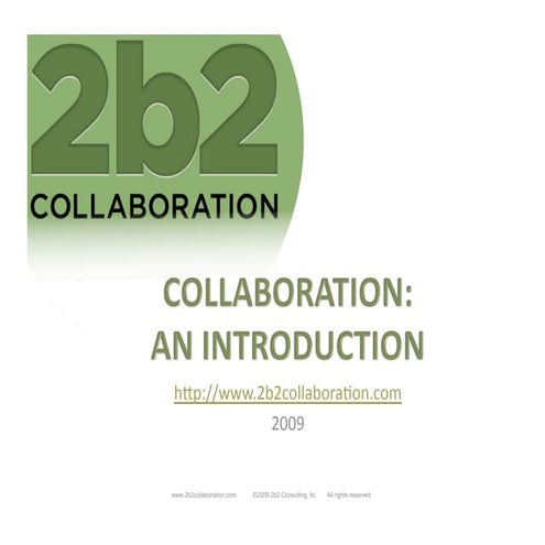 What is Collaboration?