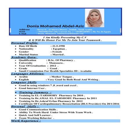 my updated CV | DOC