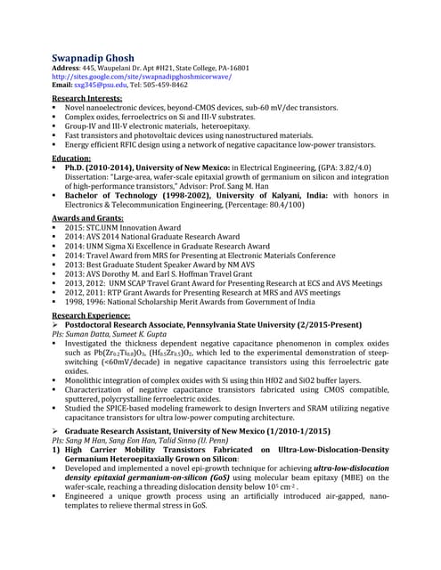 CV_Swapnadip GhoshJuly2015