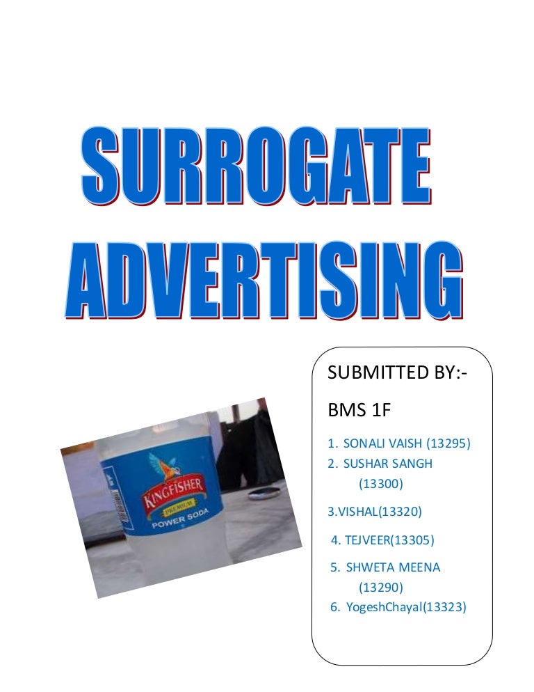 surrogate advertising full report