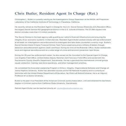 Bio - Christopher L. Butler | DOCX