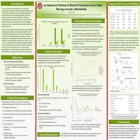 An Industrial Method of Biofuel Production from Chitin