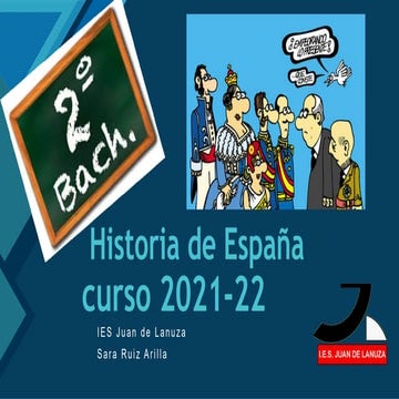 2º bachillerato 2021 22presentacion de la asignatura