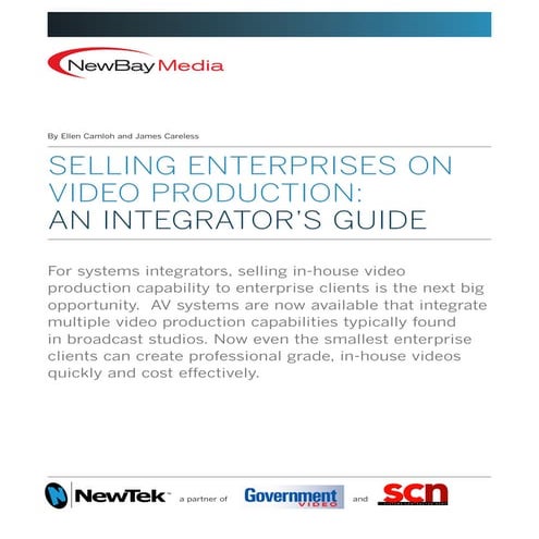 EnterpriseVideoGuideforIntegrators