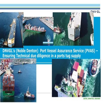 Port Vessel Assurance Service by Clive Sheard   