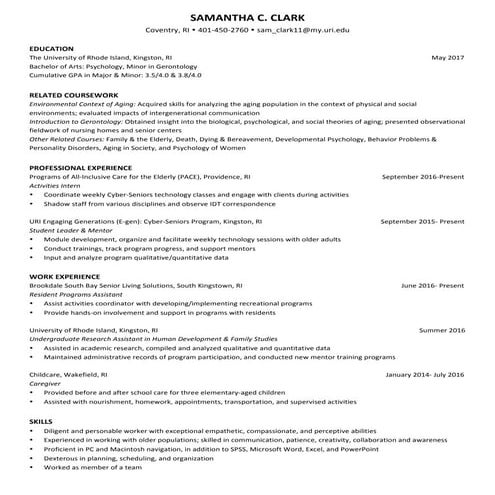 Clark%2C+Samantha-+Resume+10-24 | PDF
