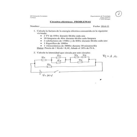 2ºbil problemas electricidad