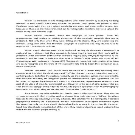 Business Law tutorial