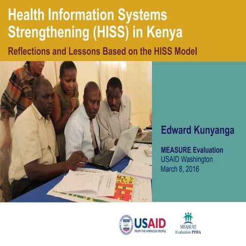Health Information Systems Strengthening (HISS) in Kenya