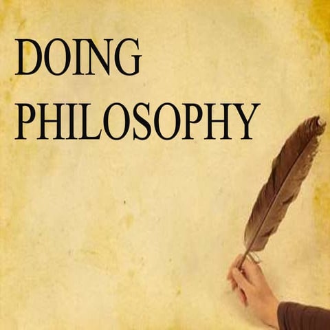 (2) Branches of Philosophy - Recognizing Human Activities thT Emanated from D...