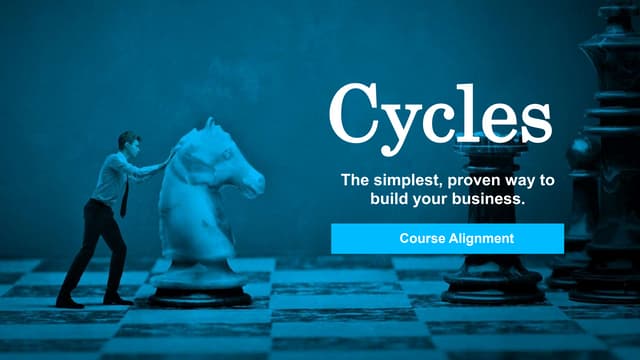 CYCLES Course (2): Alignment