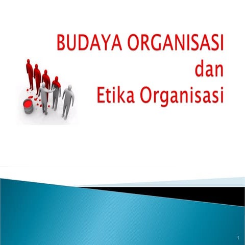2_BUDAYA ORGANISASI Mata Kuliah Etika Bisnis