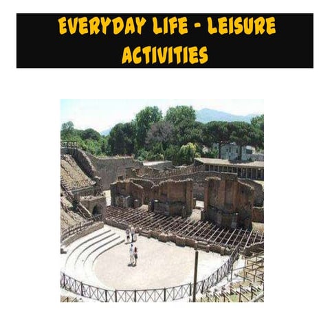 2c.5i   everyday life - leisure activities