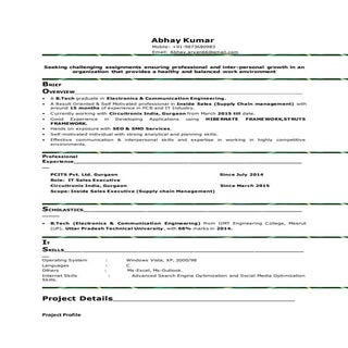 Abhay Resume