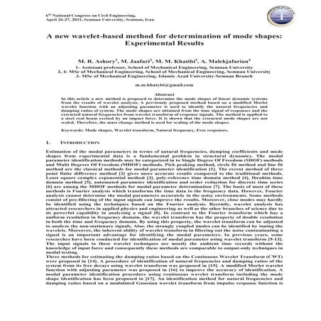 international article- semnan