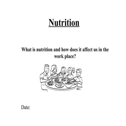 Nutrition