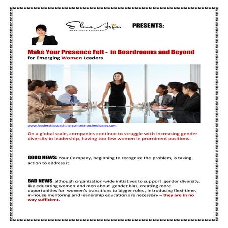 2025 Women Leaders Program - Award Winning | PDF
