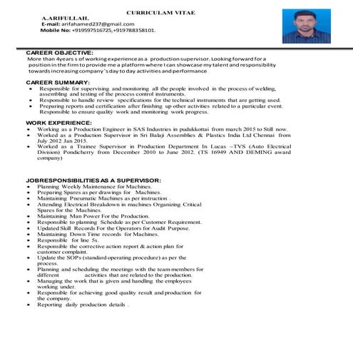 CURRICULAM VITAE - Copy