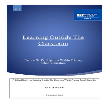 Learning Outside The Classroom