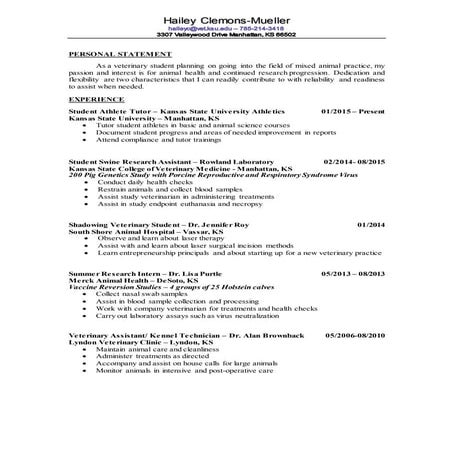 Hailey Clemons-Mueller CV generic