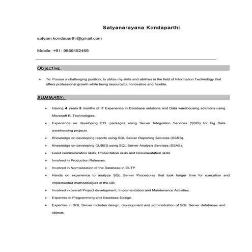 Satyanarayana Kondaparthi