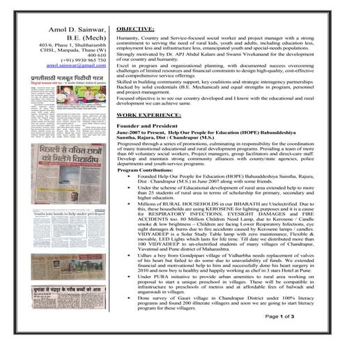 Amol Sainwar - Social