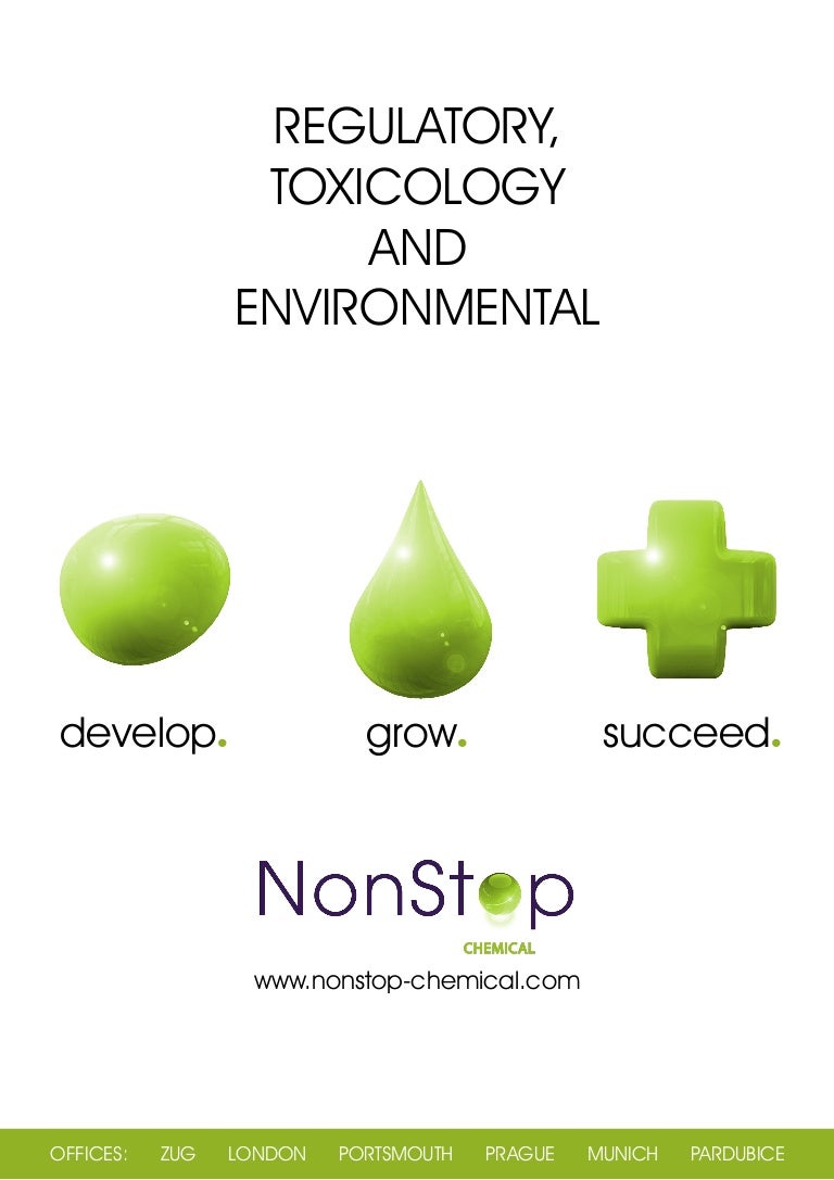 Chemical Regulatory Toxicology and Environmental January 2016