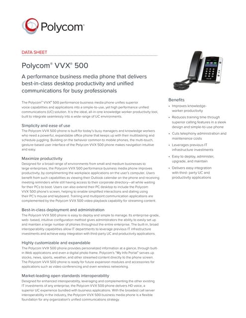 ALE Endpoint Product Portfolio Brochure | PDF