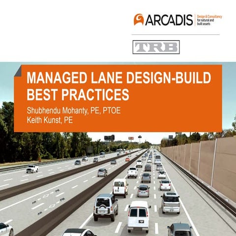 TRB Managed Lane Design Build
