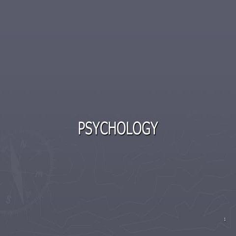 Psychology