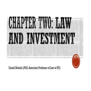 Investment_law (3).pptl FOR law students | PPT