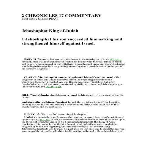 2 chronicles 27 commentary | PDF