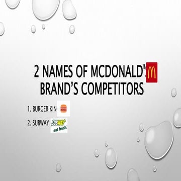 2 competitors names of McDonald's.pptx