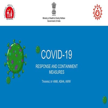 Covid-19  RESPONSE AND CONTAINMENT MEASURES