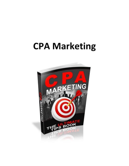 CPA Marketing. 100$ IN HOUR