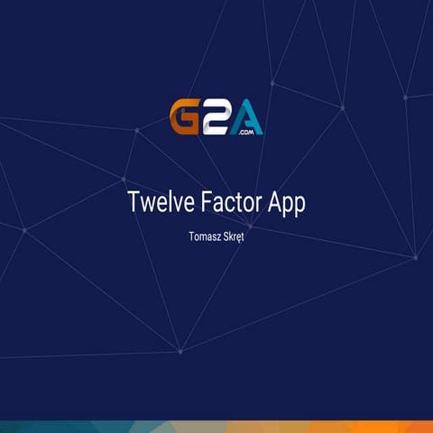 Twelve Factor App @ PHPCon 2015