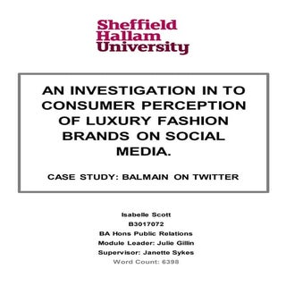 Isabelle Scott - Dissertation