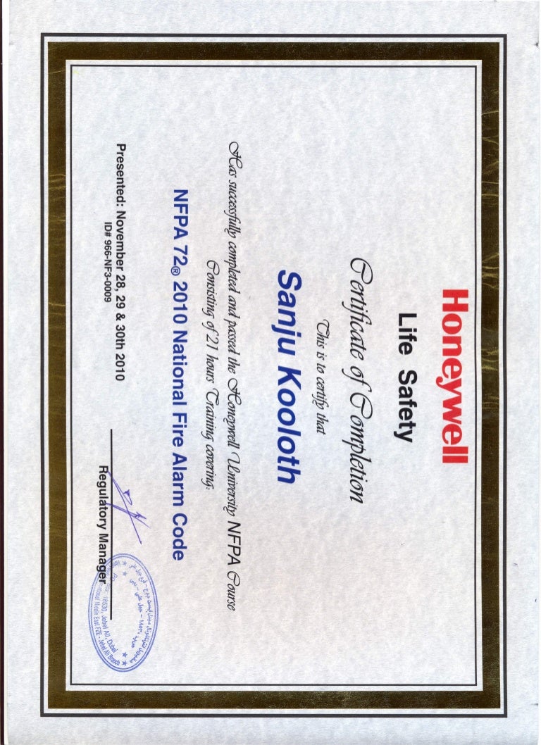 NFPA 72 -2010