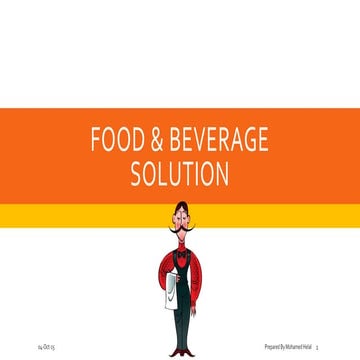 3- Food & Beverage