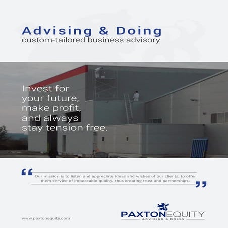 Paxton Equity brochure 2015