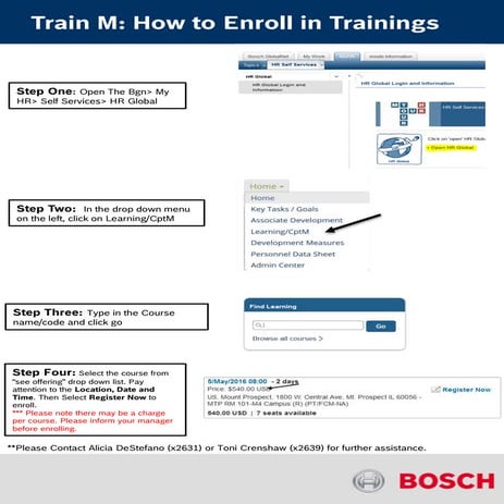 How to enroll into Train M