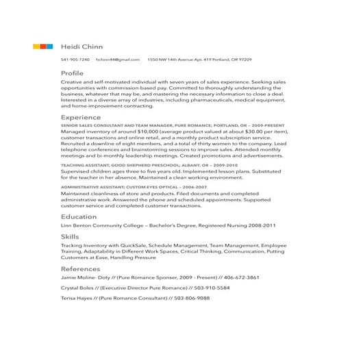 mel resume | PDF